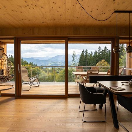 Appartamento Holzhaus "Zum Schwarz'N" Aurach am Hongar Esterno foto