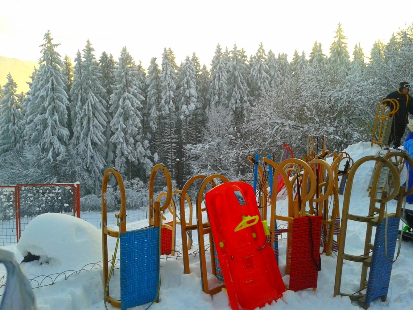 Appartamento Holzhaus "Zum Schwarz'N" Aurach am Hongar Esterno foto