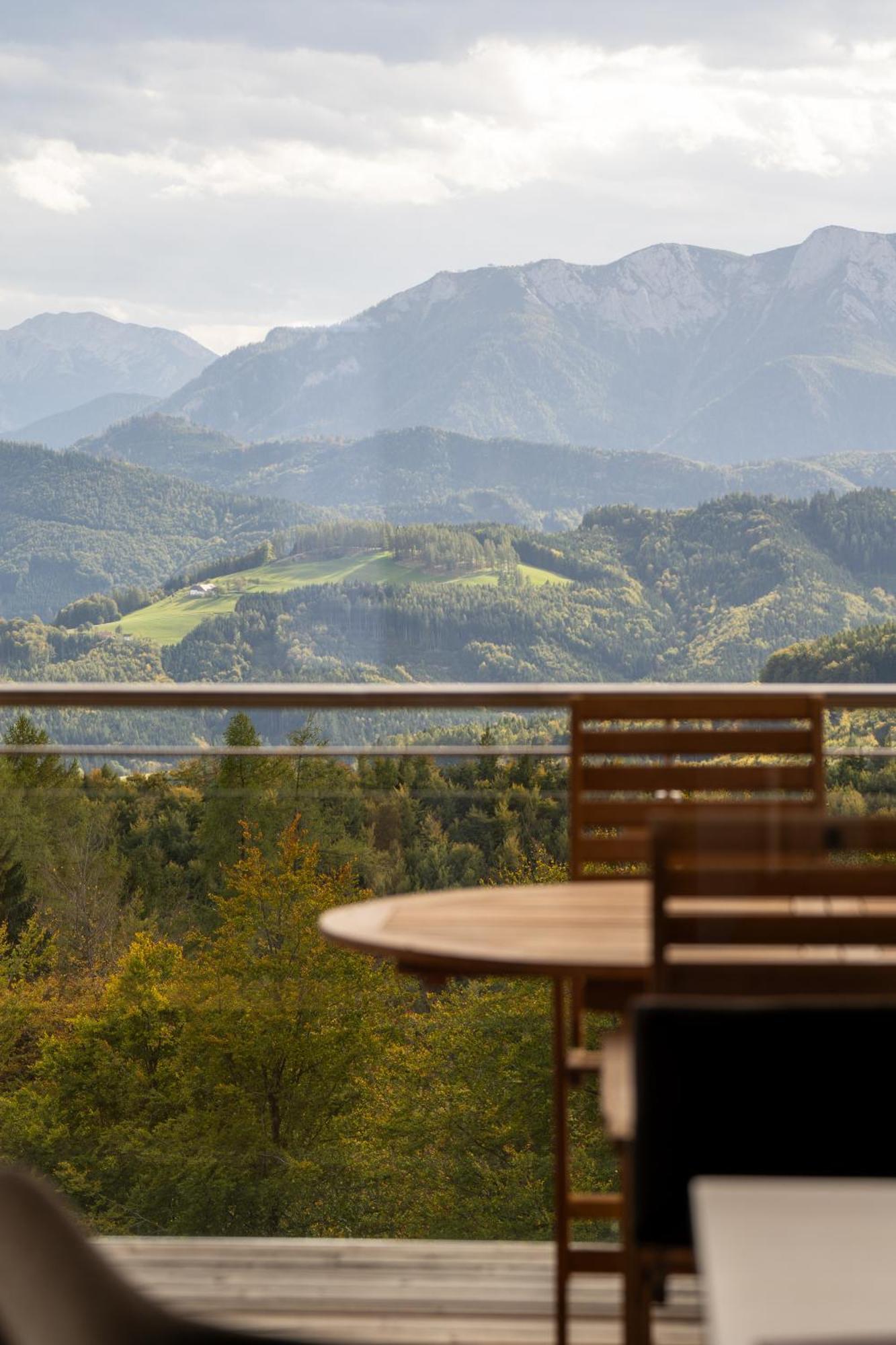Appartamento Holzhaus "Zum Schwarz'N" Aurach am Hongar Esterno foto