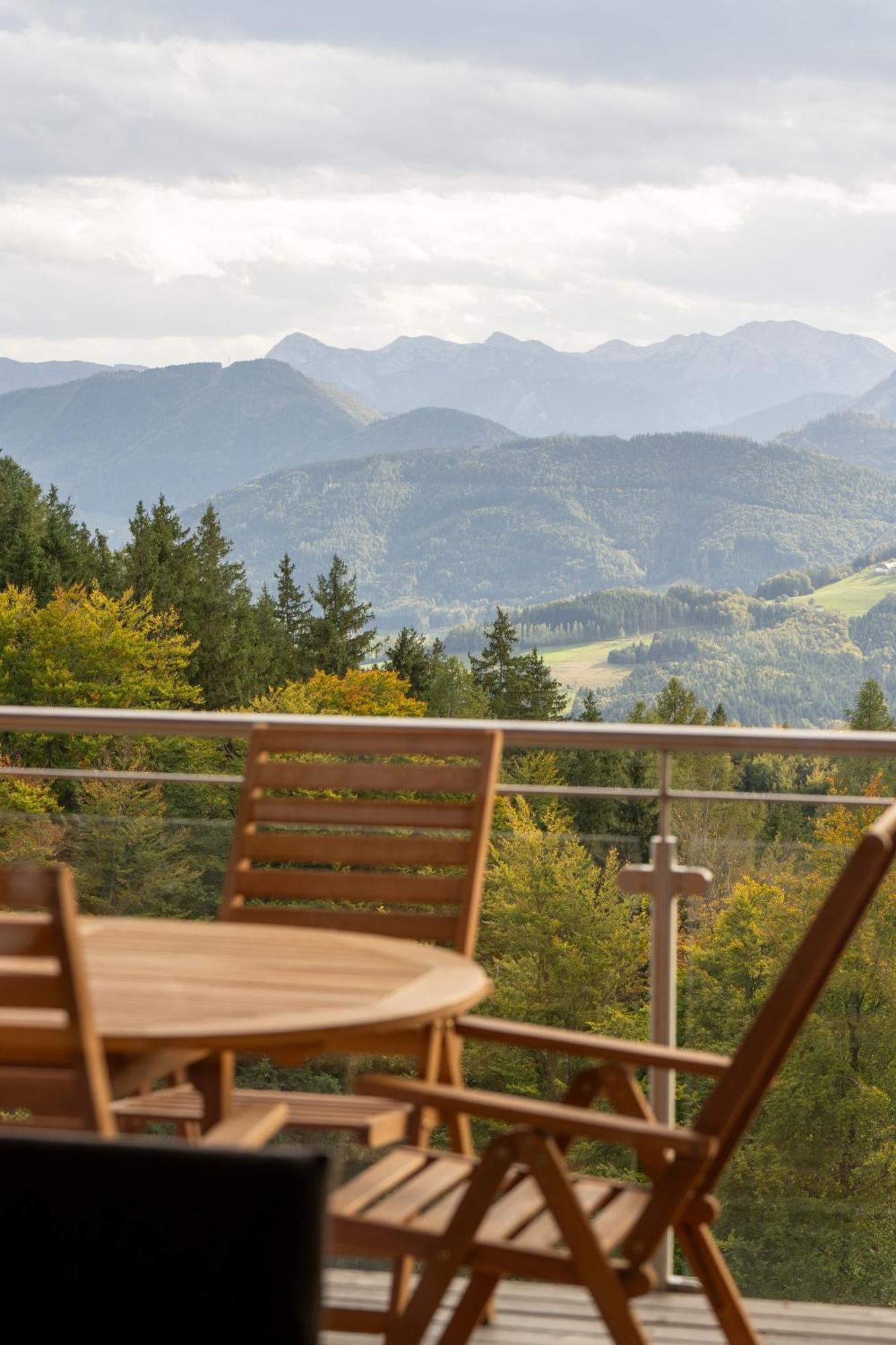 Appartamento Holzhaus "Zum Schwarz'N" Aurach am Hongar Esterno foto
