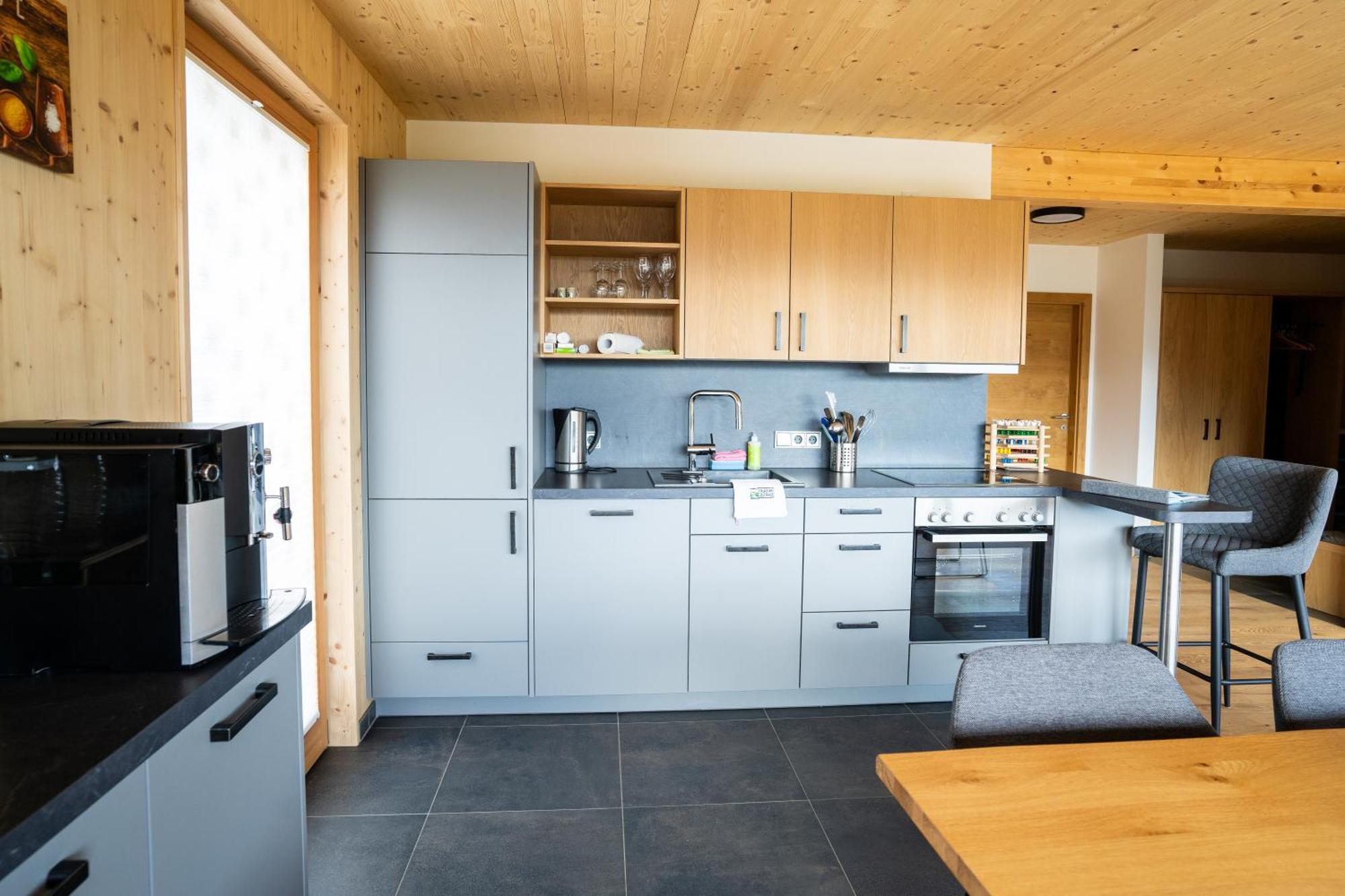 Appartamento Holzhaus "Zum Schwarz'N" Aurach am Hongar Esterno foto
